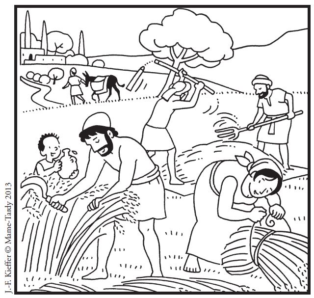 Coloriage Kieffer 16e dimanche TOA 23072023