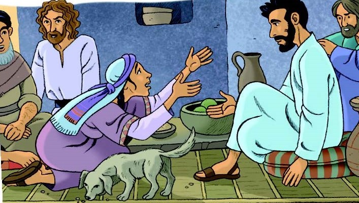 Image Evangile 20e dimanche TOA 20082023 Magnificat Junior Catherine Chion