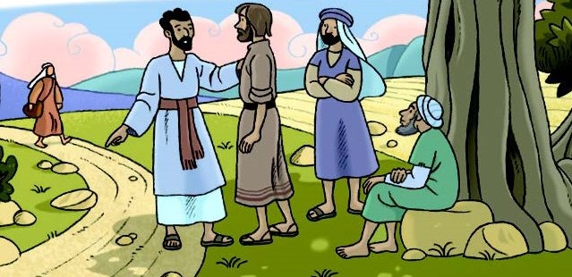 Image Evangile 21e dimanche TOA 27082023 Catherine Chion pour Magnificat Junior