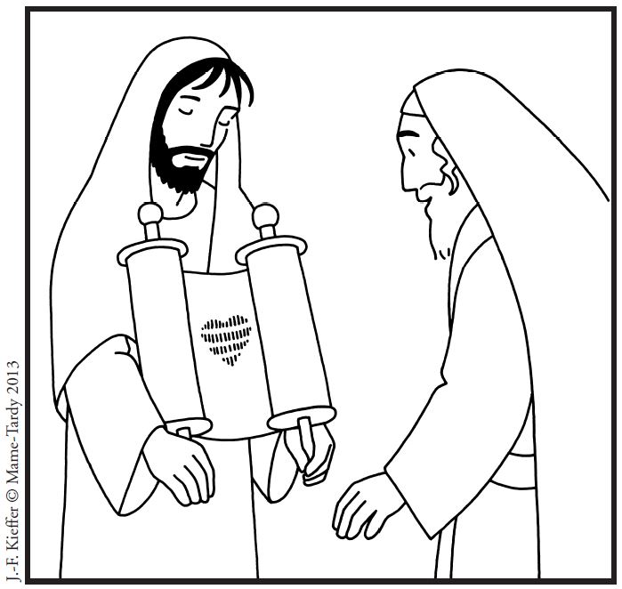 Image Coloriage 30e dimanche TOA 30e dimanche TOA 29102023 JF Kieffer