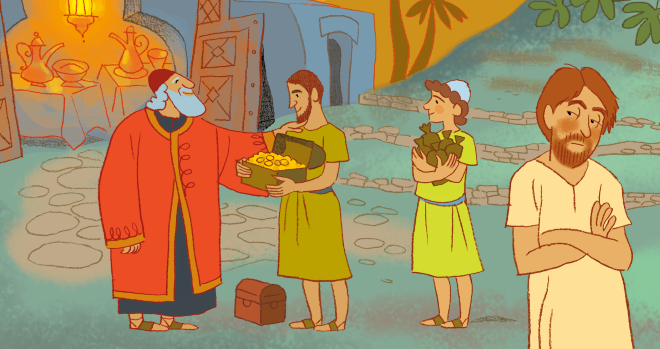 Evangile 33e dimanche TOA 19112023 Etienne Jung pour Magnificat Junior