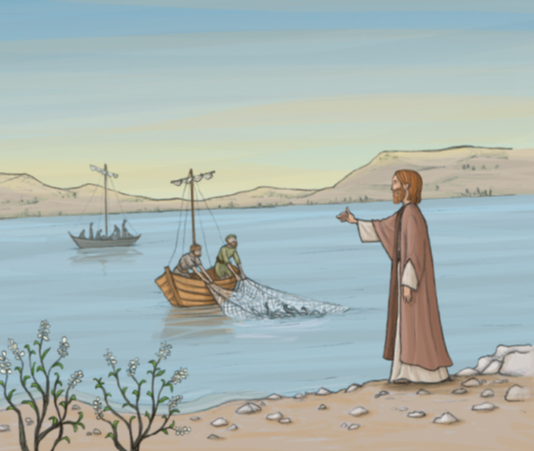 Image Evangile 3e dimanche TOB 21012024 Amandine Wanert pour Magnificat Junior