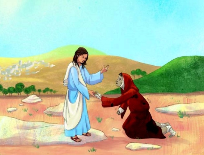 Image Evangile 6e dimanche TOB 11022024 SeL pour Magnificat Junior