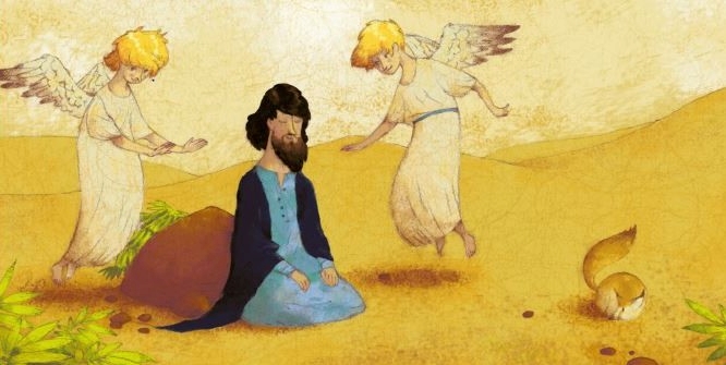 Image3 Evangile 1e dimanche Careme B 18022024 Vincent Maury pour Magnificat Junior