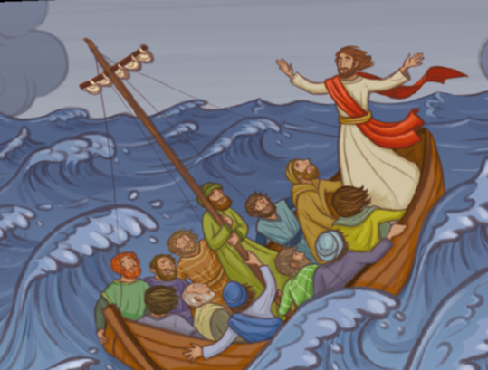 Evangile 12e dimanche TOB 23062024 Amandine Wanert pour Magnificat Junior