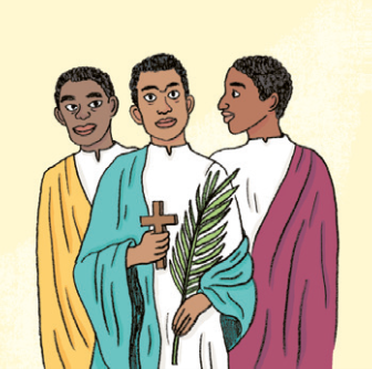 Saint 7e dimanche de Paques C 01062025 Catherine Chion pour Magnificat Junior