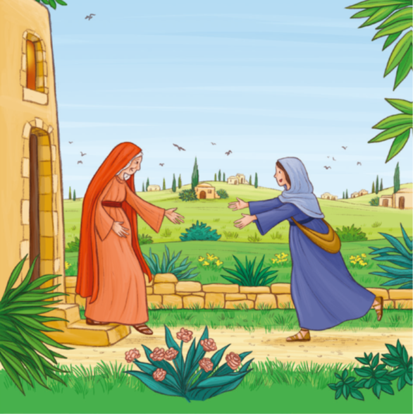 Evangile Assomption C 15082025 Amandine Wanert pour Magnificat Junior