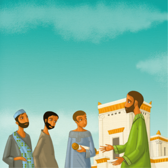 Evangile 33e dimanche TOC 16112025 Madeleine Brunelet pour Magnificat Junior