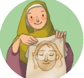 Saint 4e dimanche TOA 01022025 St Véronique par Catherine Chion pour Magnificat Junior