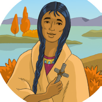 Saint 2e dimanche de Paques A 12042026 Ste Kateri Catherine Chion pour Magnificat Junior
