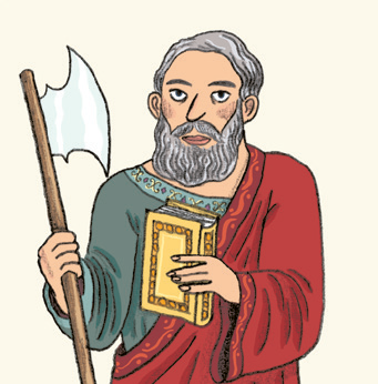Saint 6e dimanche de Paques 10052026 Saint Matthias Catherine Chion pour Magnificat Junior