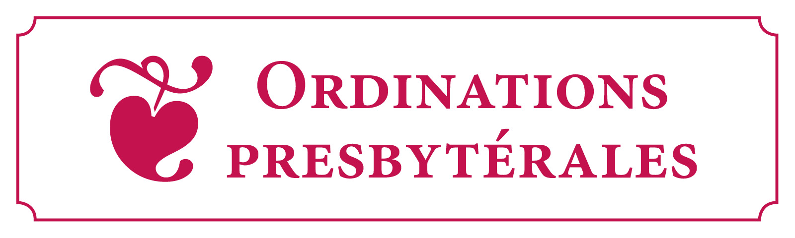 Ordinations Presbytériales