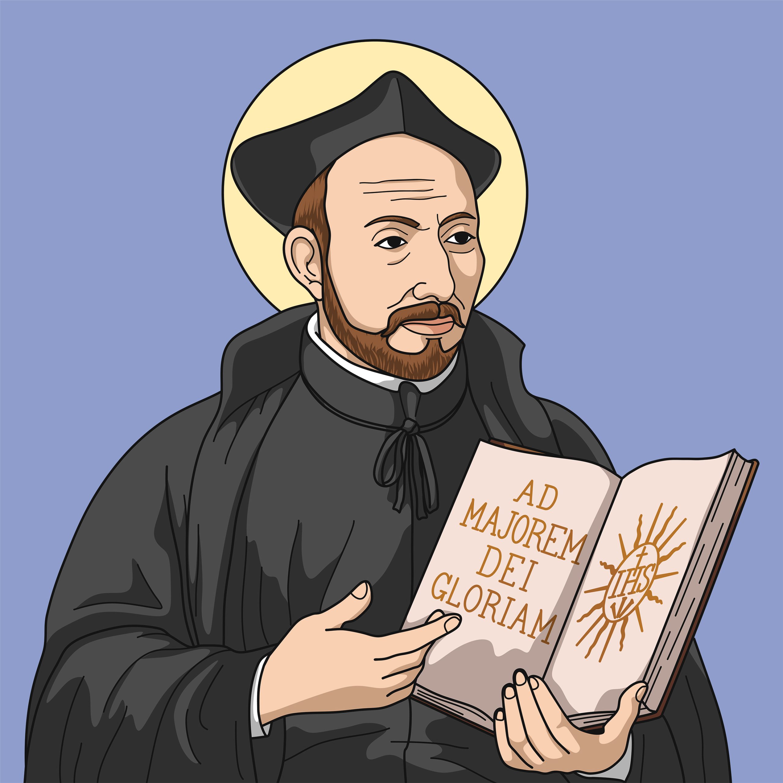 Image Saint 17e dimanche TOA 26072026 Ignace de Loyola Catherine Chion pour Magnificat Junior