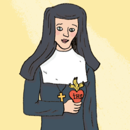 Image Saint 19e dimanche TOA Sainte Jeanne-Françoise de Chantale Catherine Chion pour Magnificat Junior