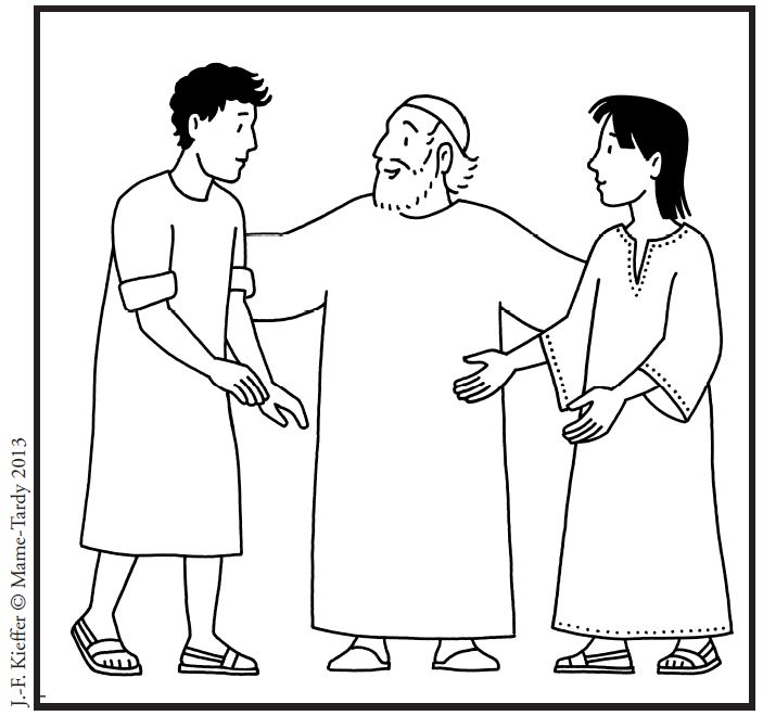 Coloriage 23e dimanche TOA 06092026 JF Kieffer