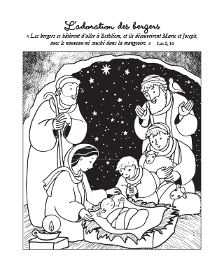 L'adoration des bergers